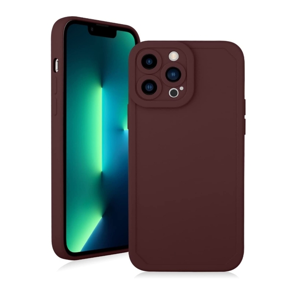 NEW Wine Red Matte iPhone 13 Pro Max Case - Picture 1 of 3